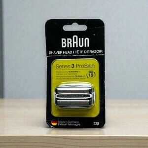 BRAUN 32S Replacement Foil Head Cutter Blades Shaver Razor Cassette Series 3
